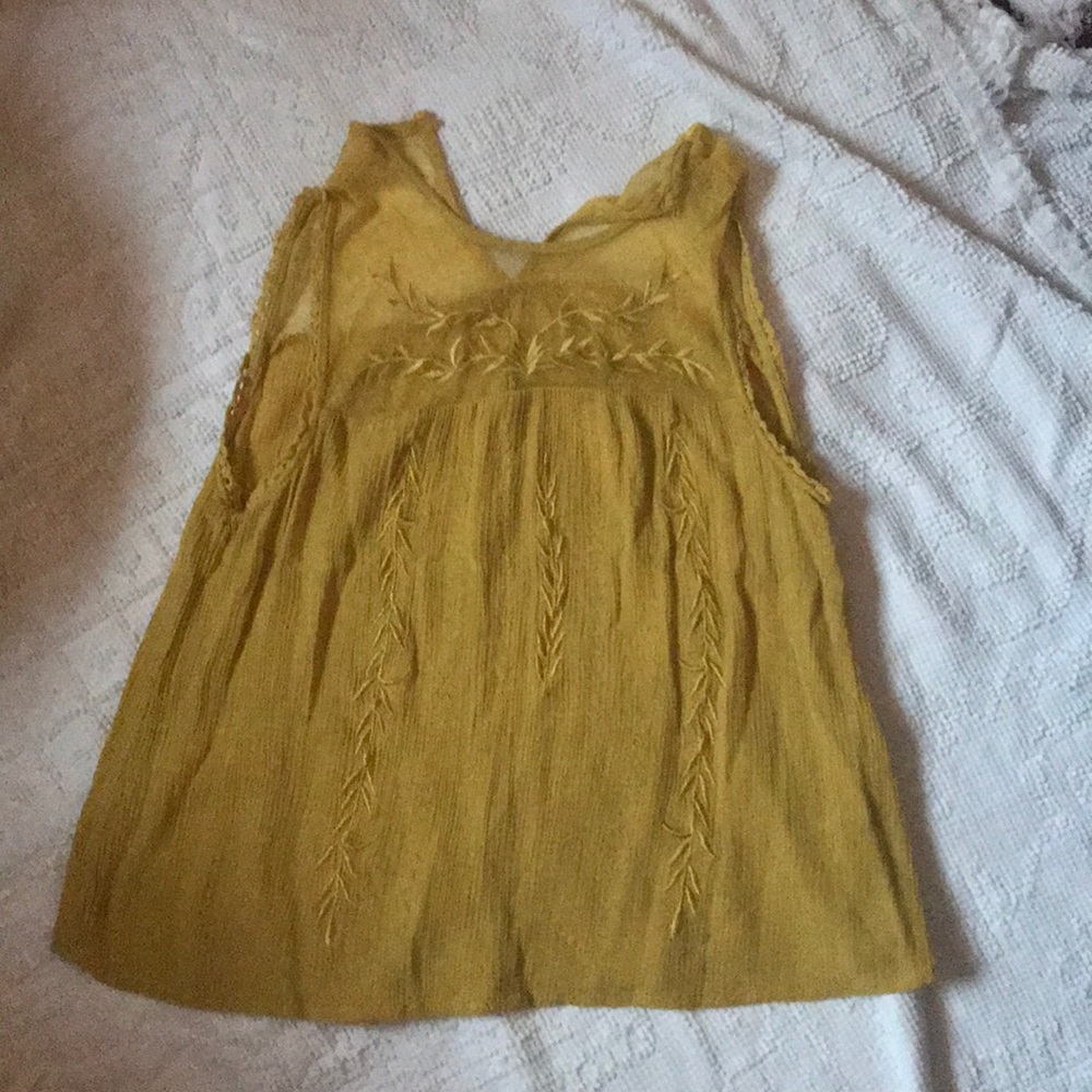 Yellow tank